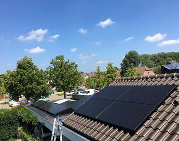 Plaatsing zonnepanelen Meijel